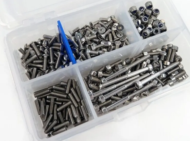 RC-Schrauben TRX-175-A2Edelstahl Schrauben Set für Traxxas 1/16 E-Revo VXL