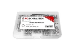 RC-Schrauben TRX-200-A2Schrauben-Set für den Traxxas Maxx Widemax Edelstahl