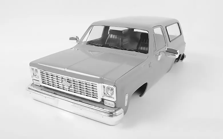 RC4WD RC4ZB0092Chevrolet Blazer Hard Body Karosserie-Komplettset