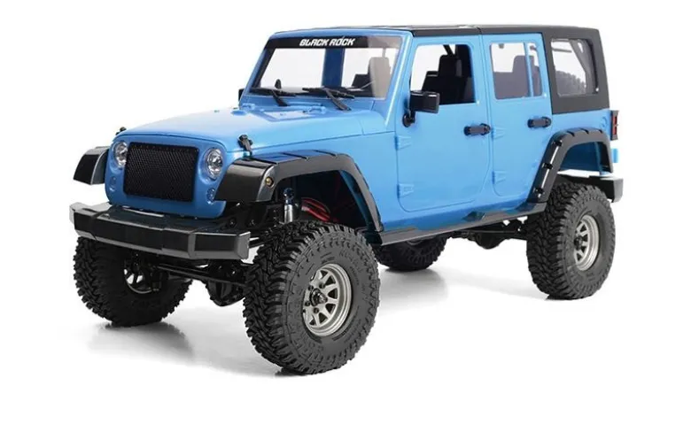 RC4WD RC4ZRTR0046Cross Country Off-Road RTR mit Black Rock 4-Türer 1/10