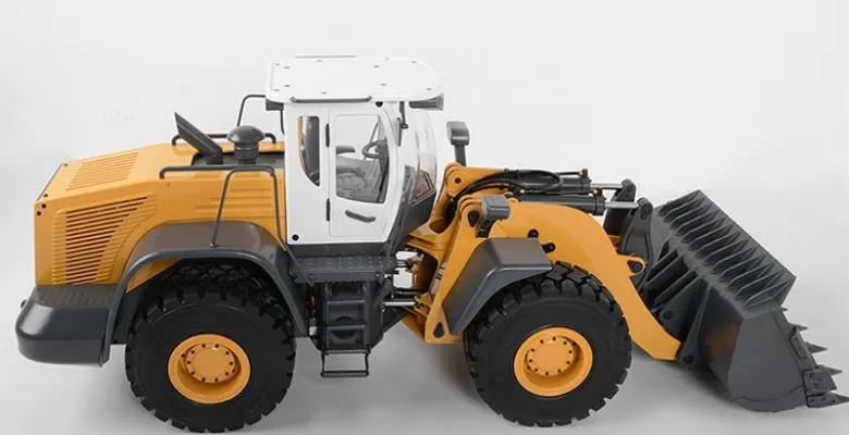 RC4WD VVJD00031Earth Mover 870K Hydraulik Radlader 1:14 CNC Metallteile LED gelb/weiß