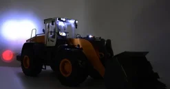 RC4WD VVJD00031Earth Mover 870K Hydraulik Radlader 1:14 CNC Metallteile LED gelb/weiß