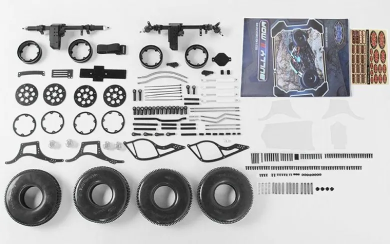 RC4WD ZK0056Bully II MOA Competition Crawler Bausatz (CNC Alu/Carbon)
