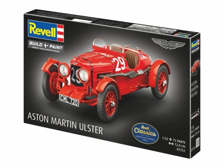 Revell 07751Aston Martin Ulster, Modellbausatz 1:32