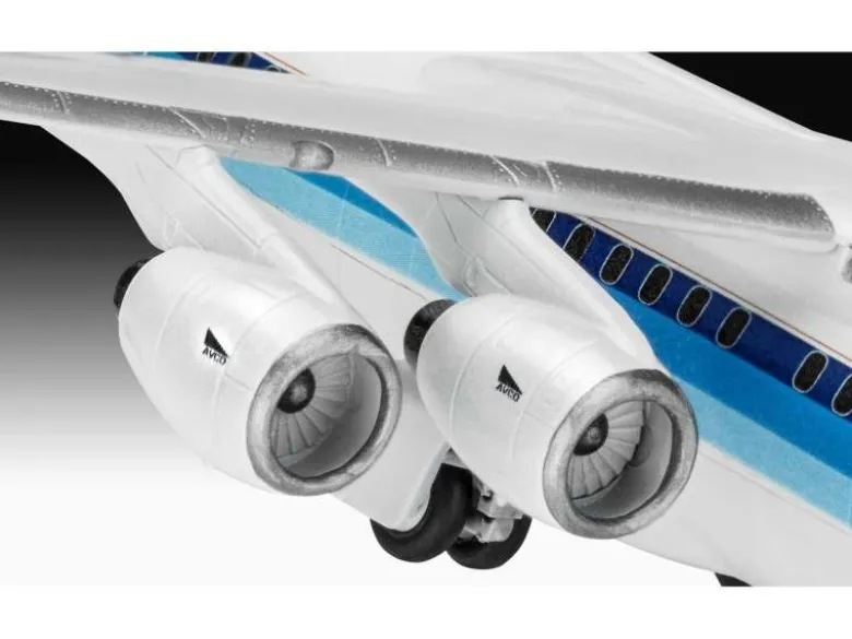 Revell 63791BAe 146-200 'AirUK' Modellbausatz 1:144 mit Basiszubehör