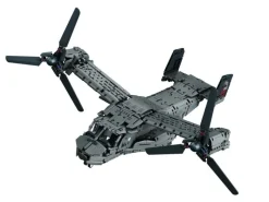 Revell 00961Bell Boeing V-22 Osprey- Brick System Klemmbaustein Set 1:25 3730 Teile - Spannweite: 853mm