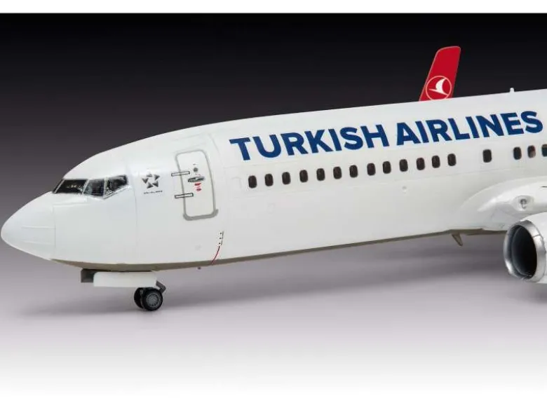 Revell 03772Boeing 737-800 'Turkish Airlines', Modellbausatz 1:144