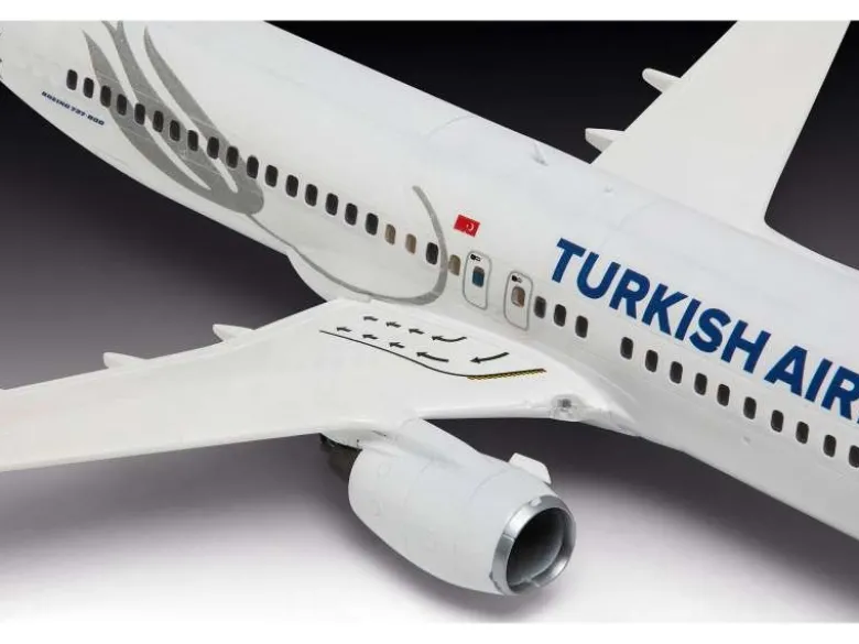 Revell 03772Boeing 737-800 'Turkish Airlines', Modellbausatz 1:144