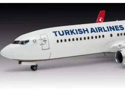 Revell 63772Boeing 737-800 'Turkish Airlines', Modellbausatz 1:144 inkl. Pinsel, Farben und Kleber