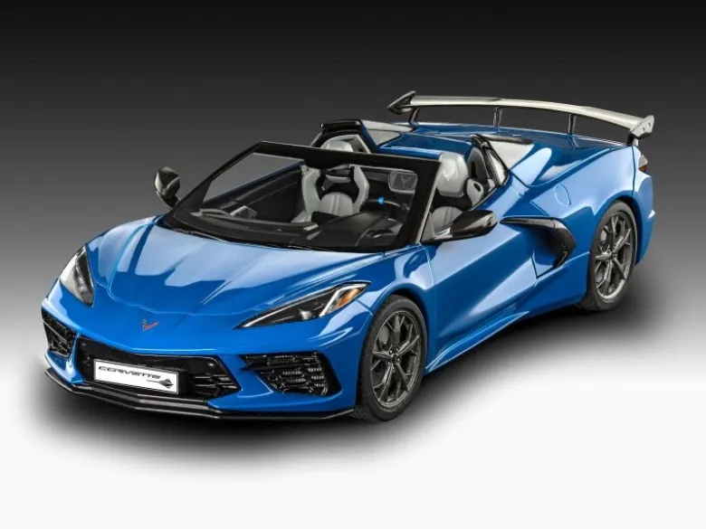 Revell 07750CORVETTE C8 Cabriolet, Bausatz 1:25