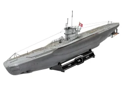 Revell 05675Das Boot Collctor's Edition zum 40ten Jahrestag Typ VII C-U96 1:144 inkl. Poster, Kleber, Pinsel und Farben