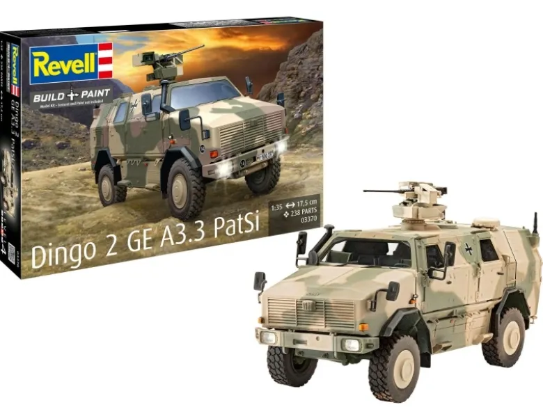 Revell 03370Dingo 2 GE A3.3 PatSi Modellbausatz 1:35