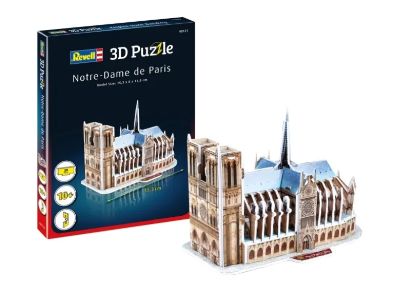 Revell 001213D Puzzle Notre-Dame de Paris 39 Teile