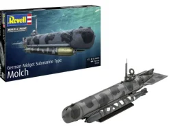 Revell 05187German Midget Submarine Type Molch Bausatz 1:72