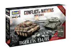 Revell 05655Geschenkset 'Conflict of Nations WWII Series' 1:72 Bausatz mit Basiszubehör
