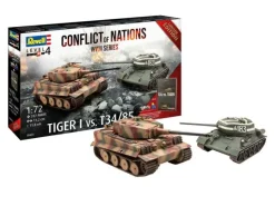 Revell 05655Geschenkset 'Conflict of Nations WWII Series' 1:72 Bausatz mit Basiszubehör