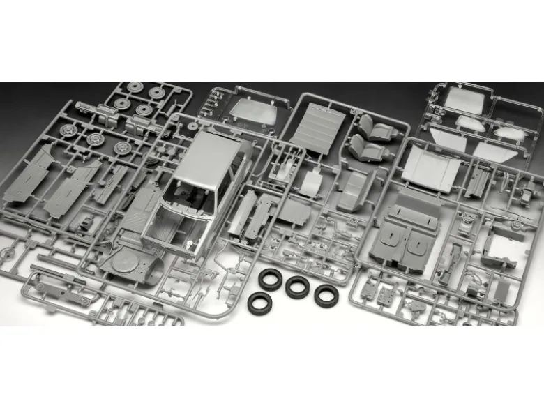 Revell 05623Geschenkset '50 Jahre VW Golf 1 GTi', Modellbausatz 1:24