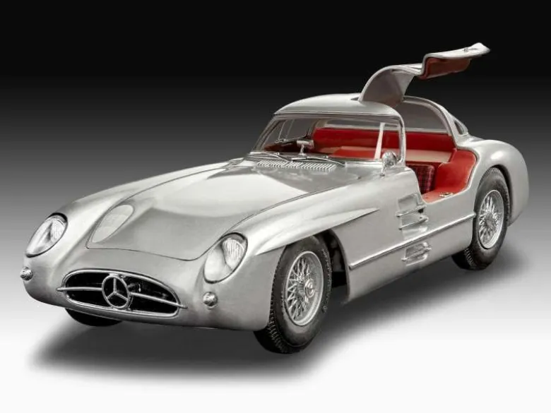 Revell 05633Geschenkset Mercedes-Benz 300 SLR 70th Anniversary 1:24 Bausatz mit Basiszubehör