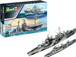 Revell 05644Geschenkset Pacific Warriors Bausatz mit Basiszubehör 1:700