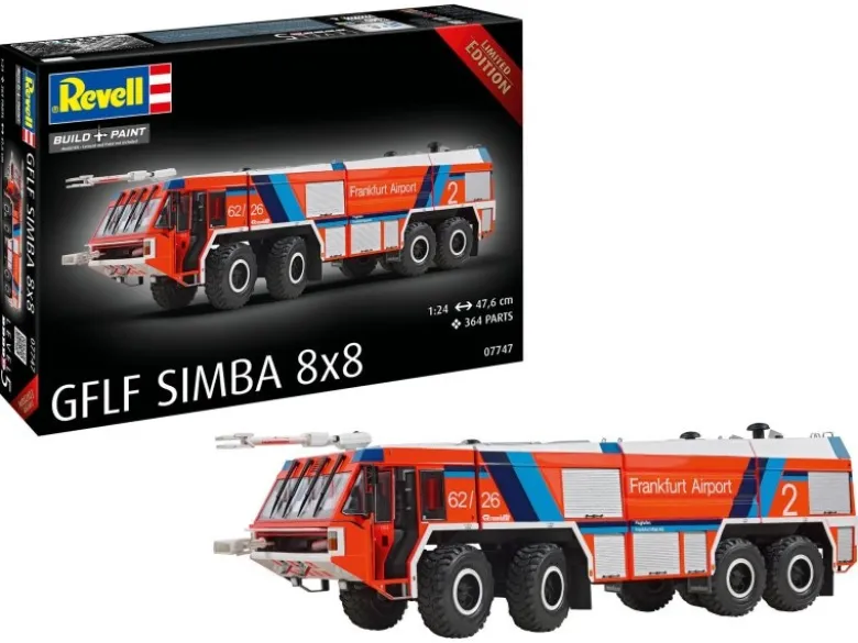 Revell 07747GFLF Simba 8x8, Bausatz 1:24