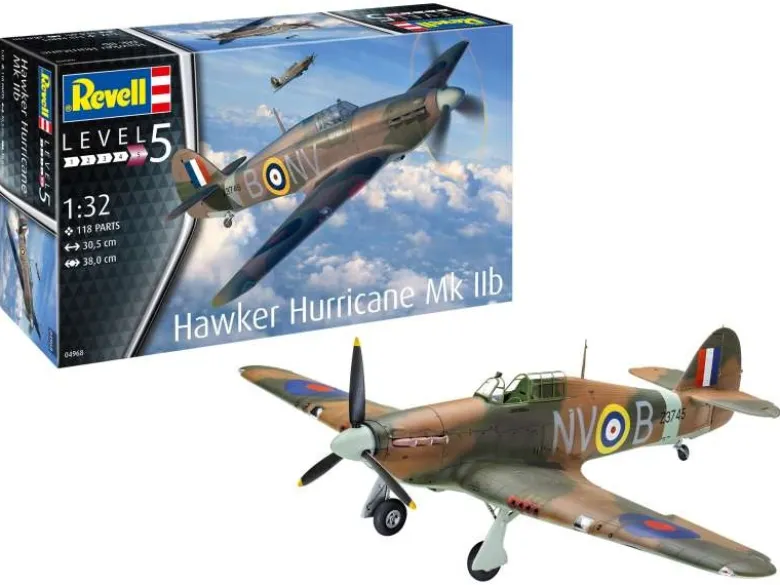 Revell 04968Hawker Hurricane Mk IIb Bausatz 1:32