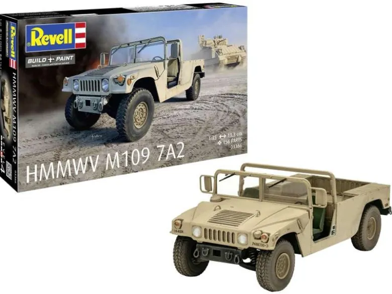 Revell 03366HMMWV M109 7A2 Plastikbausatz 1:35