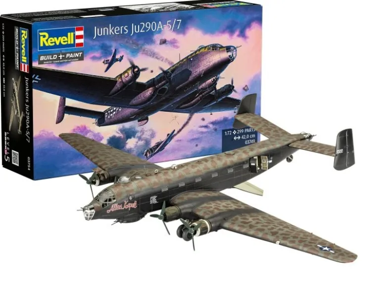 Revell 03754Junkers Ju290A-5/7 'Seeadler' - Bausatz 1:72