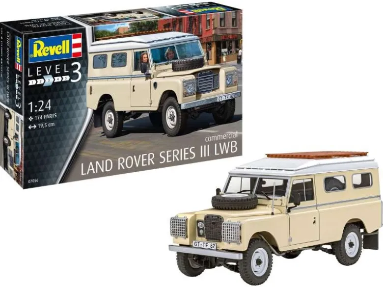 Revell 07056Land Rover Serie III LWB Bausatz 1:24