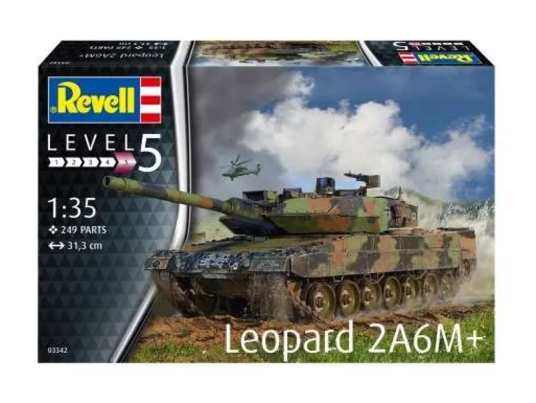 Revell 03342Leopard 2 A6M+ Bausatz 1:35