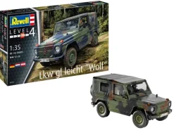 Revell 03277Lkw gl leicht Wolf 1:35 Geländewagen Plastik Bausatz