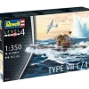 Revell 65154Model Set German Submarine Type VII C/41 1:350 Bausatz 3 Farben, Klebstoff und Pinsel inklusive