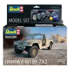 Revell 63366Model Set HMMWV M109 7A2, Modellbausatz 1:35 inkl. Farben, Pinsel und Kleber
