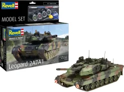 Revell 63360Model Set Leopard 2A7A1, Bausatz 1:35 Modellbausatz mit Basiszubehör