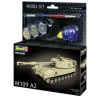 Revell 63361Model Set M109 A2, Modellbausatz 1:72 inkl. Farben, Pinsel und Kleber