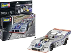 Revell 67738Model Set Porsche 917/10, Modellbausatz 1:32 inkl. Farben, Pinsel und Kleber
