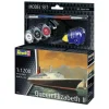 Revell 65806Model Set Queen Elizabeth 2, Modellbausatz 1:1200 inkl. Farben, Pinsel und Kleber