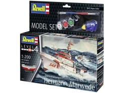 Revell 65812Model Set Seenotkreuzer Hermann Marwede, Bausatz 1:200