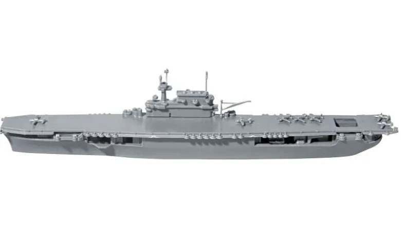 Revell 65824Model Set USS Enterprise CV-6 1:1200 inkl. Kleber, Pinsel, Farben