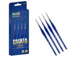 Revell 39561Painta Professional Detail Brush Set Synthetische Pinsel (4) Größe 5/0, 4/0, 3/0, 0