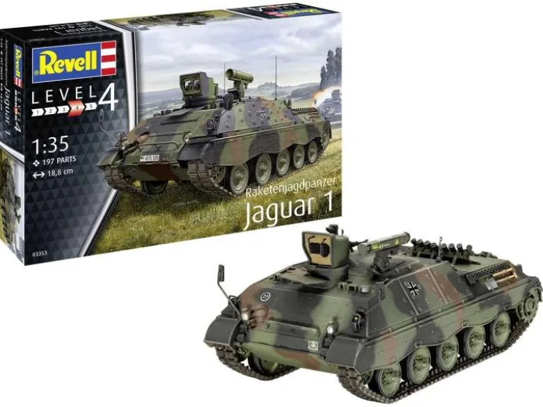 Revell 03353Raketenjagdpanzer Jaguar 1, Bausatz 1:35