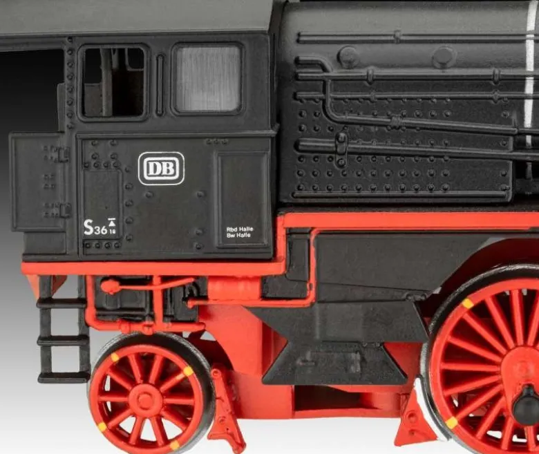 Revell 02168Schnellzuglokomotive S3/6 BR18 mit Tender, Bausatz, 1:87