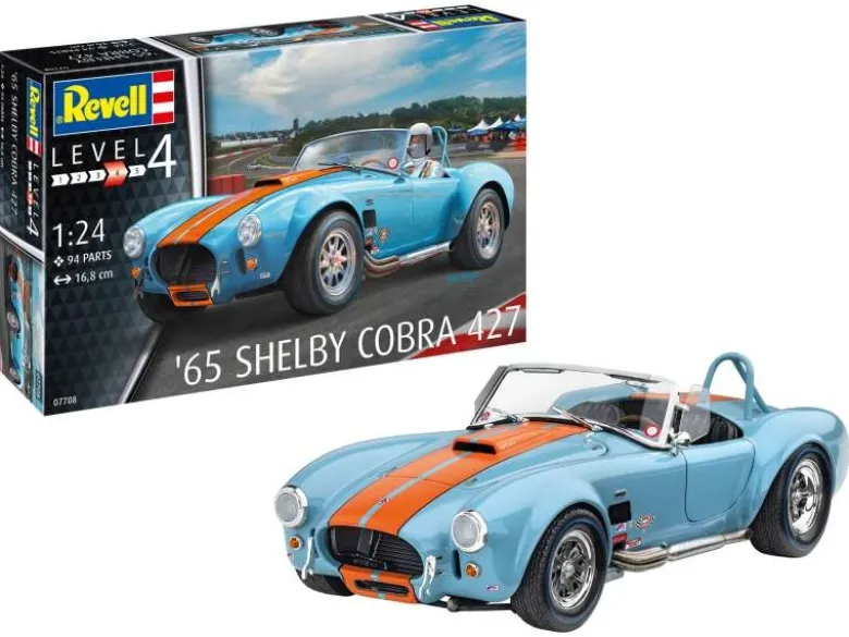 Revell 0770865 Shelby Cobra 427 Bausatz 1:24