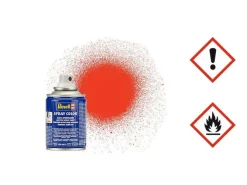 Revell 34125Spray Color leuchtorange, matt 100ml