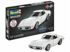 Revell 77684Starter Kit Corvette C3 - Bausatz 1:32 Modellbausatz mit Basiszubehör