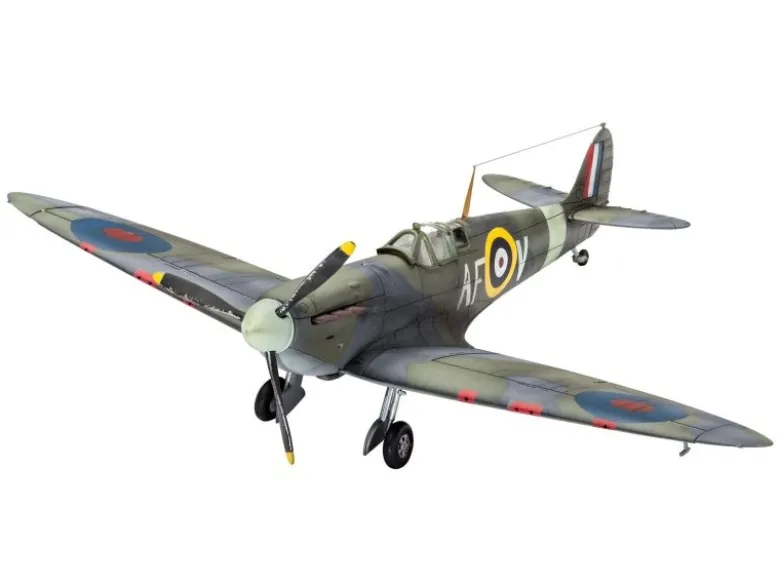 Revell 73953Starter Kit Spitfire Mk.IIa - Bausatz 1:72 Modellbausatz mit Basiszubehör