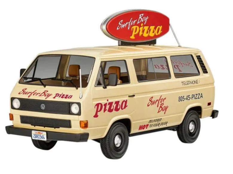 Revell 07725Stranger Things, Argyle's VWT3 Surfer Boy Pizza V Bausatz 1:25