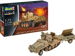 Revell 03293sWS mit Flak-Aufbau als Sfl. mit 3,7cm Flak 43 Bausatz 1:72