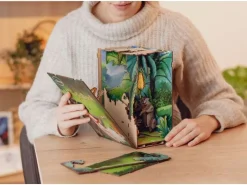 Revell 00535Tiny Adventures - Disney 'Das Dschungelbuch' Book Nook - Miniaturwelt aus Holz zum Zusammenbauen