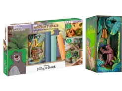 Revell 00535Tiny Adventures - Disney 'Das Dschungelbuch' Book Nook - Miniaturwelt aus Holz zum Zusammenbauen