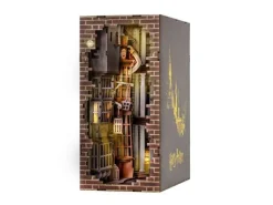 Revell 00530Tiny Adventures - Harry Potter 'Diagon Alley' Book Nook - Miniaturwelt aus Holz zum Zusammenbauen